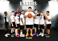 5X7 SYA LAKERS TEAM