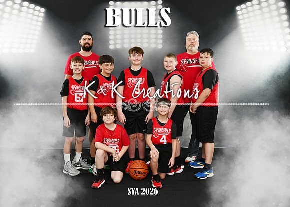 5X7 SYA BULLS TEAM JAMES