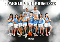 5X7 SYA SPARKLE POOL PRINCESSES TEAM