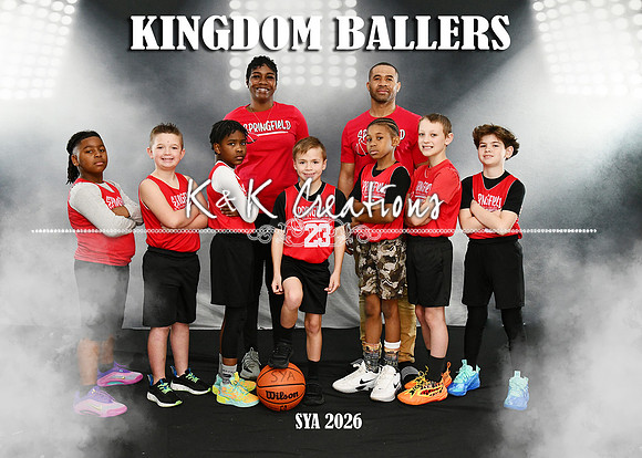 5X7 SYA KINGDOM BALLERS TEAM