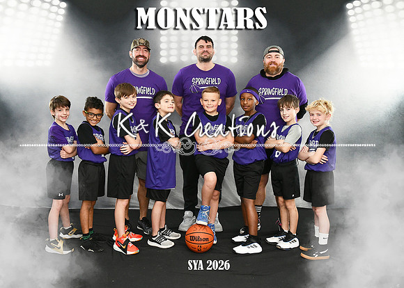 5X7 SYA MONSTARS TEAM
