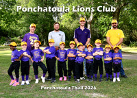 5x7 tball ponchatoula lions club team