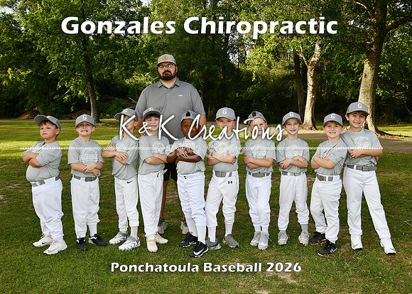 5x7 6cp boys gonzales chiropractic team