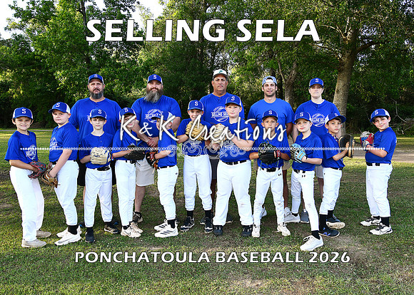 5X7 9-10 BOYS SELLING SELA TEAM