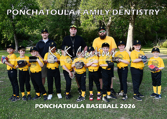 5X7 7-8 BOYS PONCHATOULA FAMILY DENTISTRY TEAM