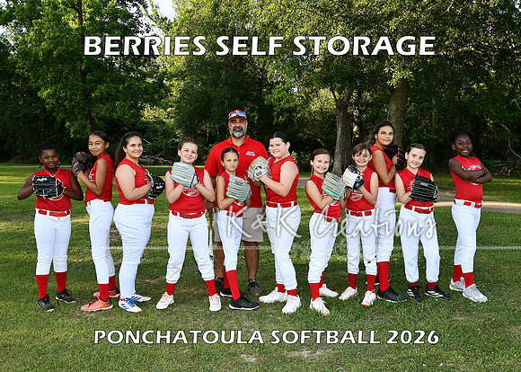 5X7 9-10 GIRLS BERRIES SELF STORAGE TEAM