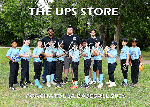 5X7 9-10 BOYS THE UPS STORE TEAM