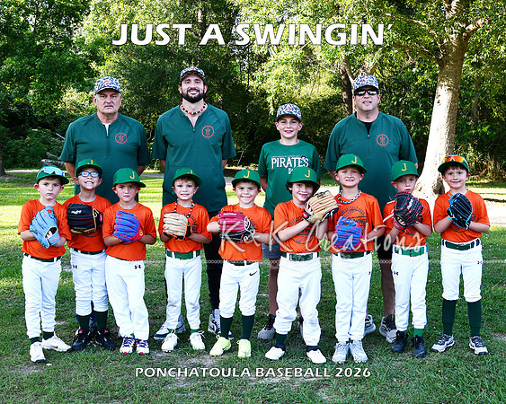5X7 6CP BOYS JUST A SWINGIN TEAM