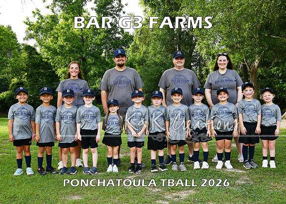5X7 TBALL BAR G3 FARMS TEAM