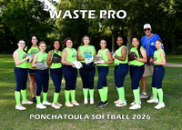 5X7 11-12 GIRLS WASTE PRO TEAM