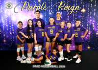 5X7 9-10 PURPLE REIGN TEAM