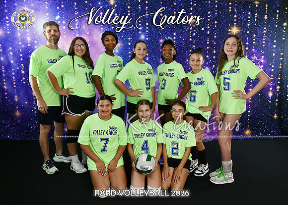 5X7 11-12 VOLLEY GATORS TEAM