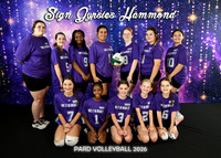 5x7 SPONSOR SIGN GYPSIES HAMMOND TEAM