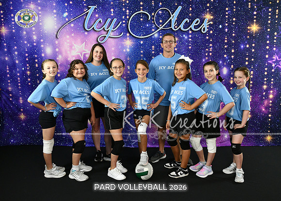 5X7 7-8 ICY ACES TEAM