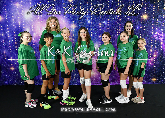5X7 sponsor all star party rentals team