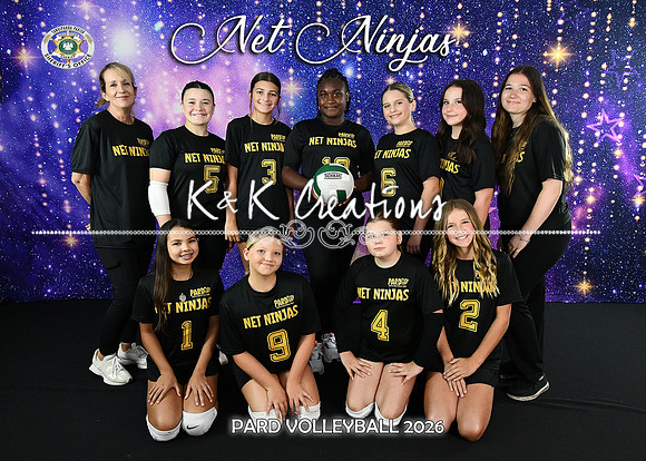 5X7 11-12 NET NINJAS TEAM