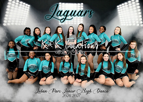 5x7 juban parc jr high dance team with mgr