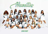 5x7 wavettes white uniform team