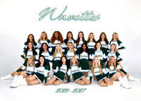 5x7 wavettes green uniform