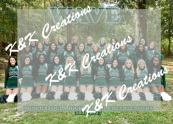 5X7 PHS CHEER TEAM