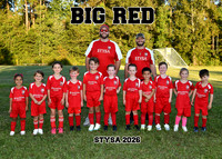 5x7 big red team coach castella