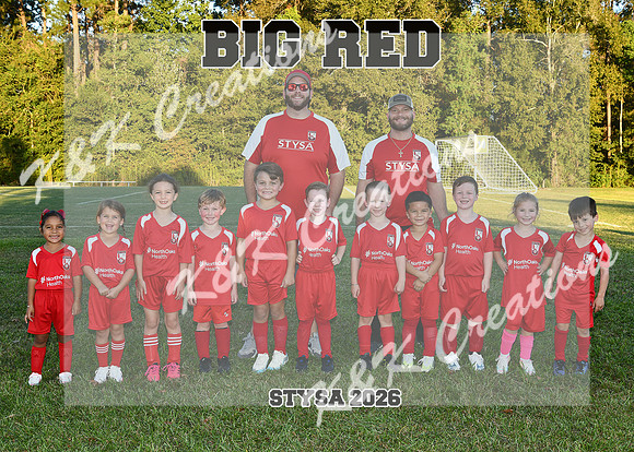 5x7 big red team coach castella