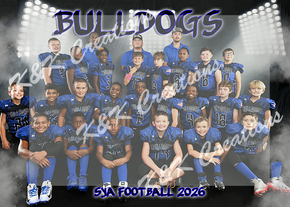 5x7 9-10 football team sya
