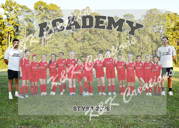 5x7 stysa academy girls team