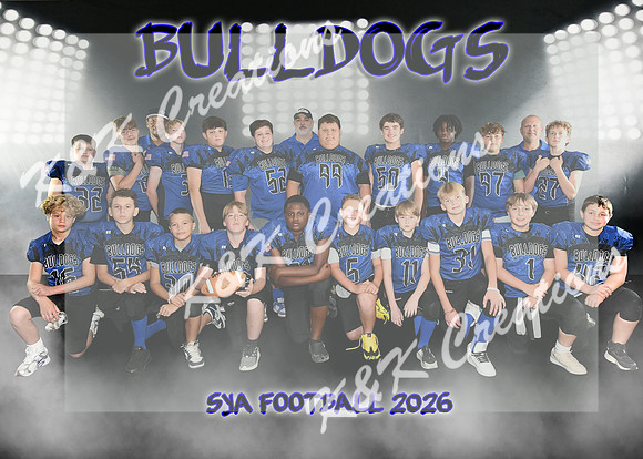 5X7 11-13 SYA FOOTBALL TEAM