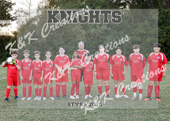 5x7 knights paul morvant team
