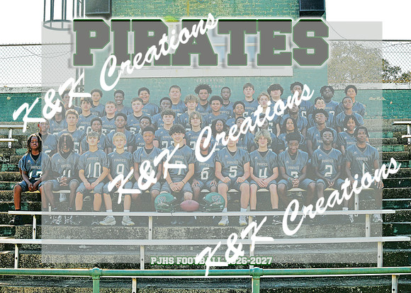 5X7 PJHS FOOTBALL 2026-2027 TEAM