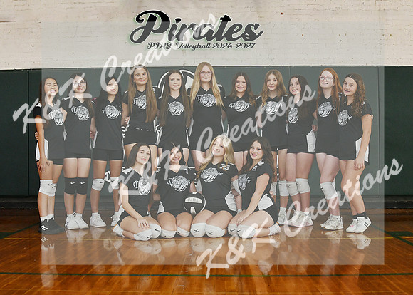 5x7 pjhs volleyball team 26-27