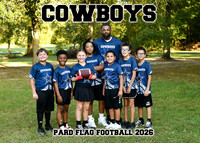 5X7 COWBOYS COACH CHRIS TEAM