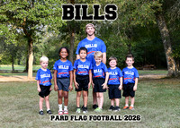 5X7 BILLS FLAG FOOTBALL TEAM