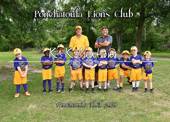 5x7 lions club team