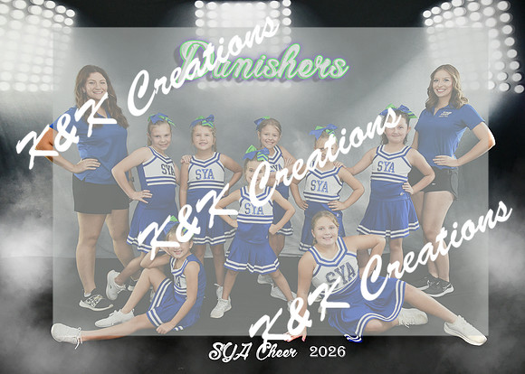 5x7 PUNISHERS CHEER SYA TEAM