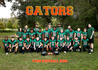 5X7 GATORS COACH GERALD TEAM