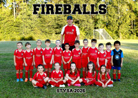 5x7 FIREBALLS COACH MERRICK TEAM