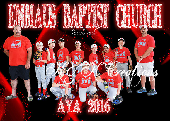 5x7 EMMAUS BAPTIST CHURCH TEAM