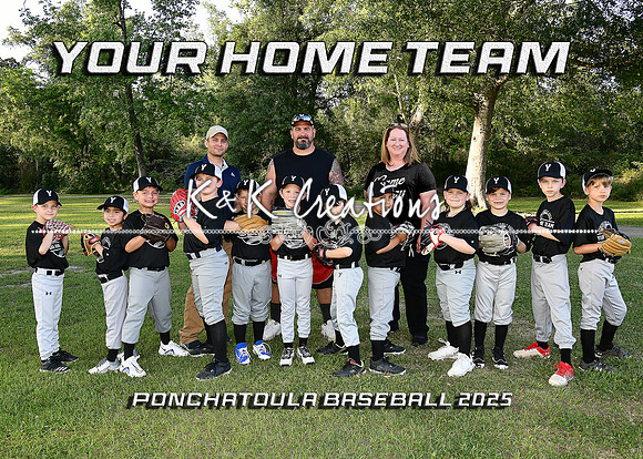 5X7 7-8 BOYS YOUR HOME TEAM