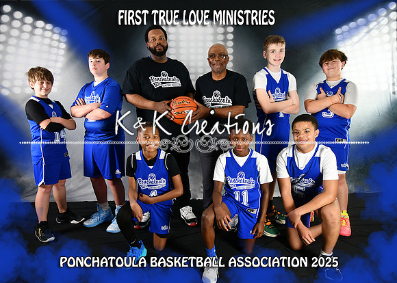 5X7 FIRST TRUE LOVE MINISTRIES TEAM 11-12 BOYS