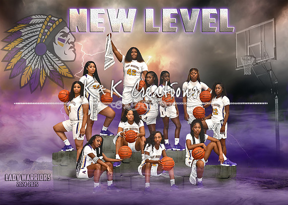 5X7 AMITE GIRLS BASKETBALL TEAM