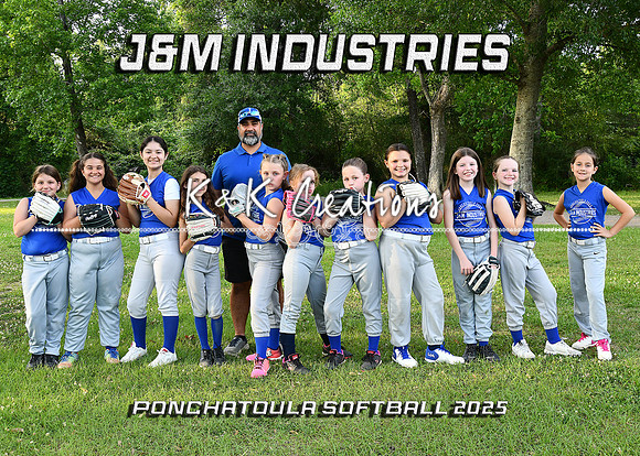 5X7 JM INDUSTRIES 9-10G TEAM
