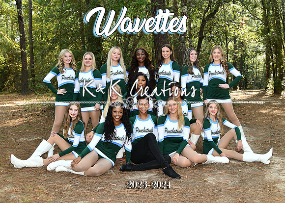 5x7 wavettes green team