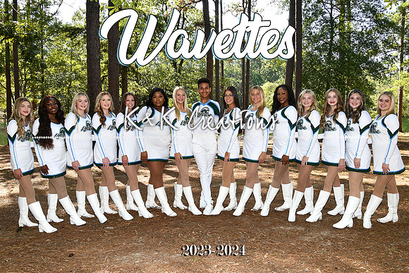8x12 wavettes white team