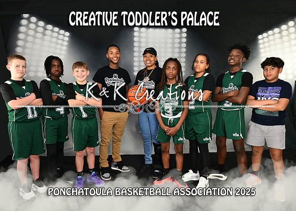 5X7 CREATIVE TODDLERS PALACE TEAM