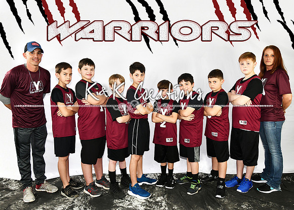 5x7 Boys 8-9 Team 2 WARRIORS