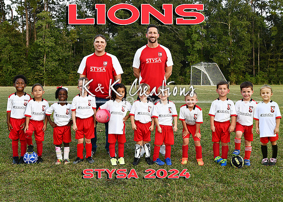 5X7 new STYSA LIONS PRESCIA TEAM