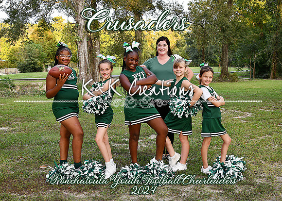 5X7 CHEER CRUSADERS TEAM