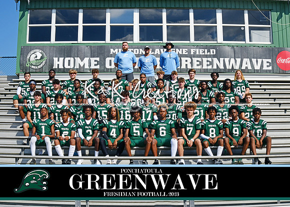5X7 PHS FRESHMAN FOOTBALL TEAM